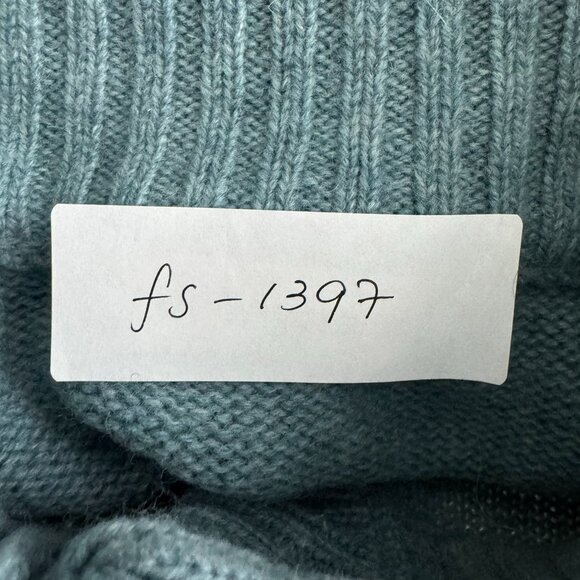 Woolovers Button Neck Nordic Fair Isle Sweater Womens Medium Lambswool FS-1397 - Picture 2 of 7